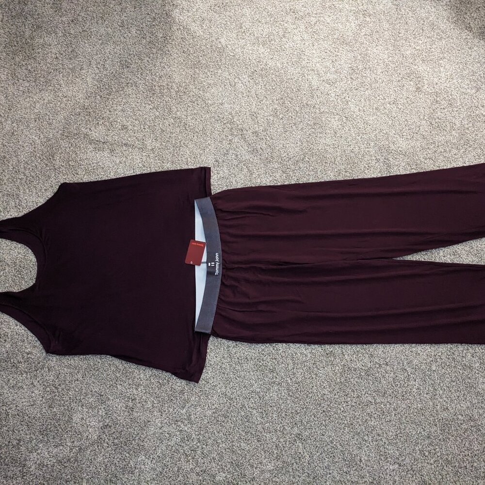 Tommy Johns women's pajamas, tank top and pajama pants, new with tags, size XL